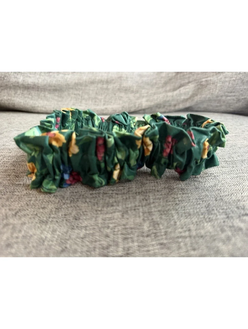 Longaberger Small Garter In Emerald Vine New In Package Green Floral